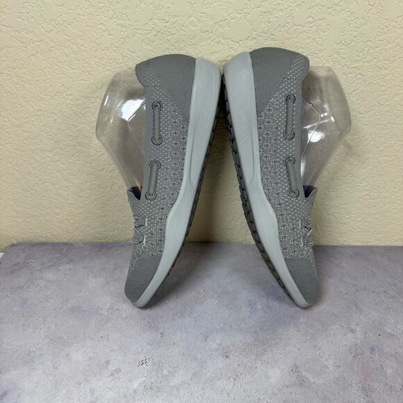 Skechers Shoes Womens 9 Newbury ST Casually Gray Slip On Loafer Cushion Comfort - Picture 7 of 12